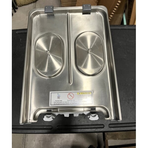 Scratch and Dent Crathco SR-2E-16 Classic Pro Bubbler Double 2.4 Gallon Bowl Refrigerated Beverage Dispenser - 120V