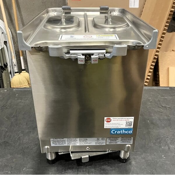Scratch and Dent Crathco SR-2E-16 Classic Pro Bubbler Double 2.4 Gallon Bowl Refrigerated Beverage Dispenser - 120V