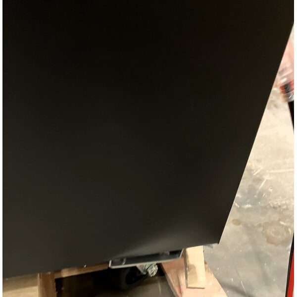 Scratch and Dent Avantco GDS-47-HC 53" Black Sliding Glass Door Merchandiser Refrigerator with LED Lighting