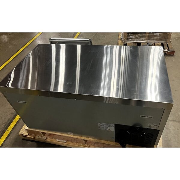 Scratch and Dent Avantco SS-UD-260RB 60" Stainless Steel Extra Deep Undercounter Refrigerator with 2 Right Drawers and 1 Door