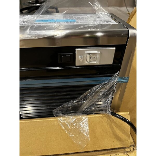 Scratch and Dent Hoshizaki HNC-180BA-L-SLH Curved Glass Refrigerated Sushi Display Case 71" - Left Side Compressor