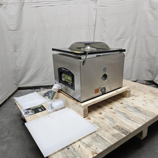 Scratch and Dent ARY VacMaster VP320 Chamber Tabletop Vacuum Packaging Machine with 16" Seal Bar