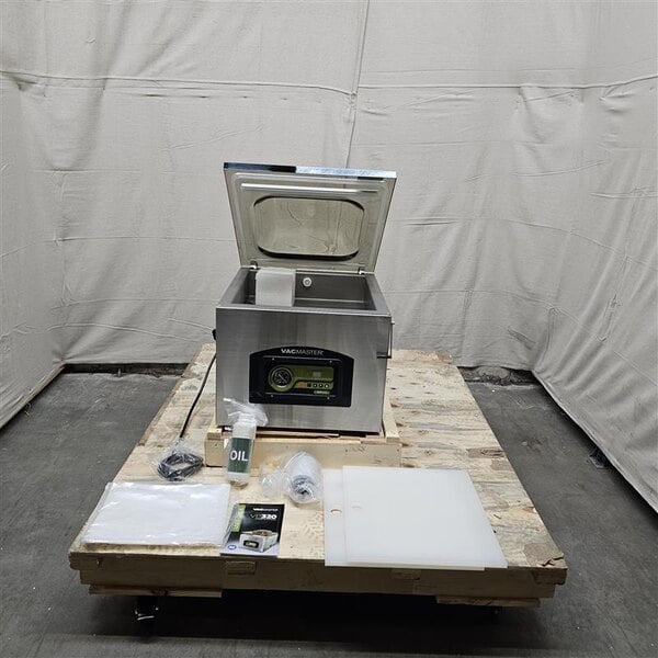 Scratch and Dent ARY VacMaster VP320 Chamber Tabletop Vacuum Packaging Machine with 16" Seal Bar