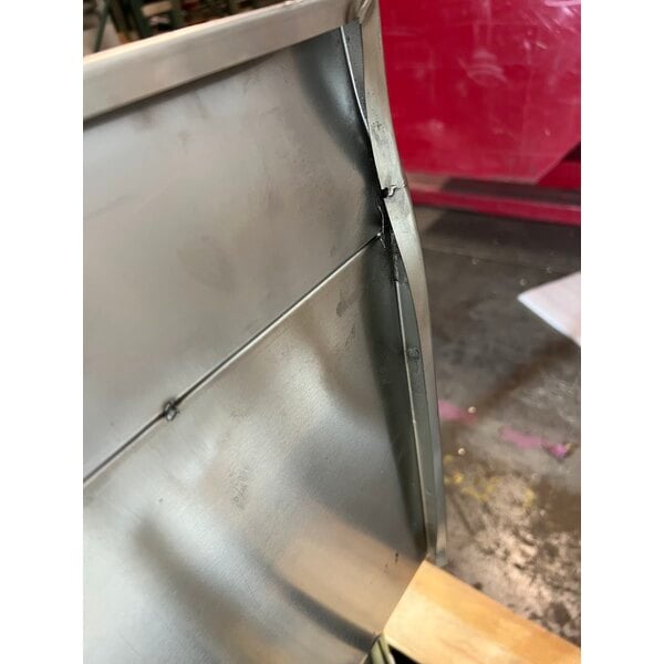 Scratch and Dent Regency 21" x 30" Underbar Ice Bin with 10 Circuit Post-Mix Cold Plate and Bottle Holders - 65 lb.