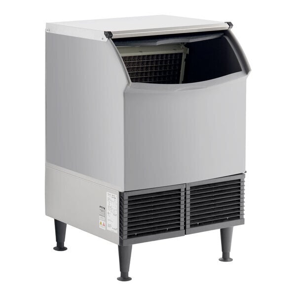 Scratch and Dent Ice-O-Matic CIMU220FA90 24 1/2" Air-Cooled Undercounter Full Dice Cube Ice Machine with 74 lb. Bin - 223 lb., 115V