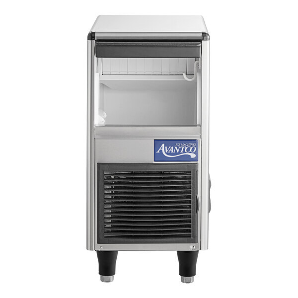 Scratch and Dent Avantco Ice UC-B-77-A 15 1/16" Air Cooled Undercounter Bullet Ice Machine - 96 lb.
