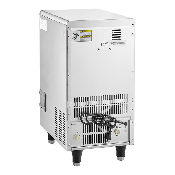 Scratch and Dent Avantco Ice UC-B-77-A 15 1/16" Air Cooled Undercounter Bullet Ice Machine - 96 lb.