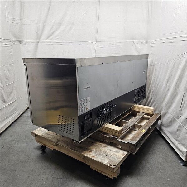 Scratch and Dent Avantco SS-UC-72R-HC 72" Stainless Steel ADA Height Undercounter Refrigerator