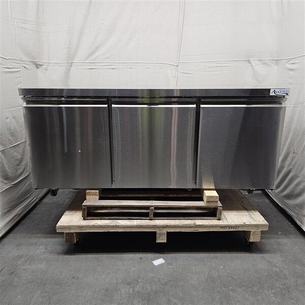 Scratch and Dent Avantco SS-UC-72R-HC 72" Stainless Steel ADA Height Undercounter Refrigerator