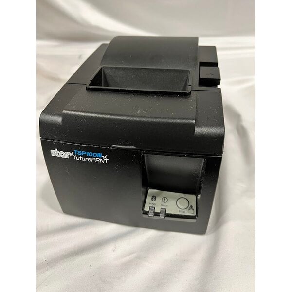 Scratch and Dent Star TSP143IIIBI2 Gray Thermal Receipt Printer with Bluetooth