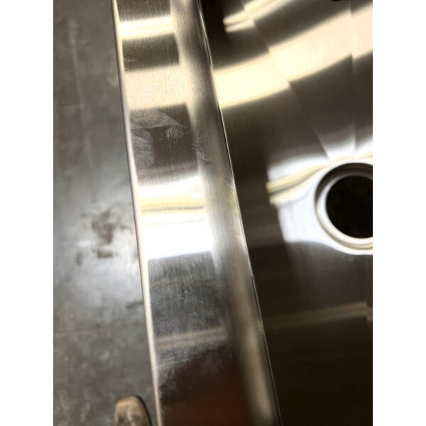 Scratch and Dent Regency 48" x 17 1/2" Hand Sink for (2) 8" Center Faucets