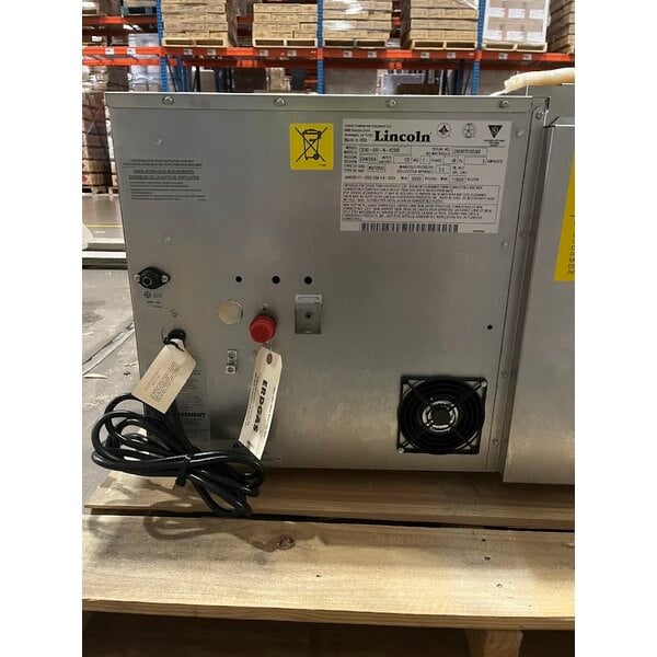 Scratch and Dent Lincoln 3240-000-N-K2302 Impinger 3240 Series FastBake Natural Gas Conveyor Oven, Bidirectional Operation - 115,000 BTU