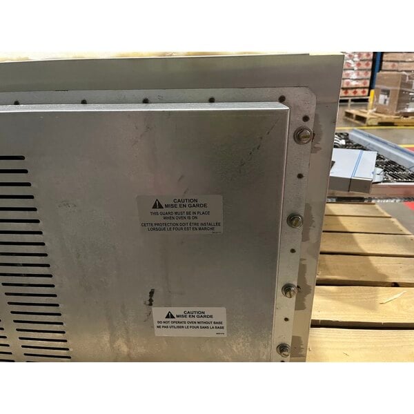 Scratch and Dent Lincoln 3240-000-N-K2302 Impinger 3240 Series FastBake Natural Gas Conveyor Oven, Bidirectional Operation - 115,000 BTU
