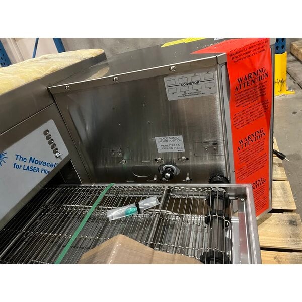 Scratch and Dent Lincoln 3240-000-N-K2302 Impinger 3240 Series FastBake Natural Gas Conveyor Oven, Bidirectional Operation - 115,000 BTU