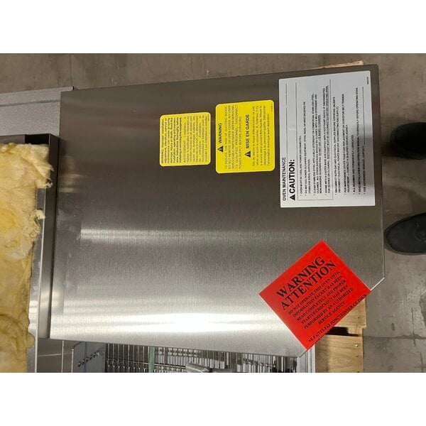 Scratch and Dent Lincoln 3240-000-N-K2302 Impinger 3240 Series FastBake Natural Gas Conveyor Oven, Bidirectional Operation - 115,000 BTU