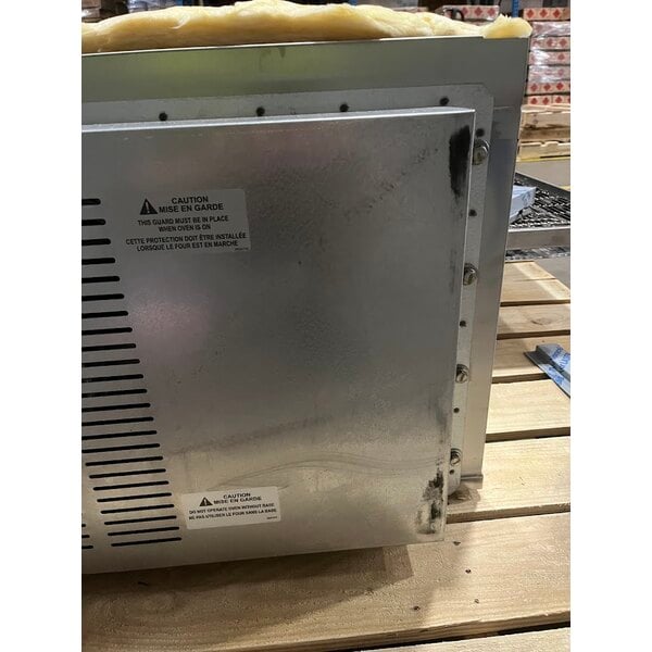 Scratch and Dent Lincoln 3240-000-N-K2302 Impinger 3240 Series FastBake Natural Gas Conveyor Oven, Bidirectional Operation - 115,000 BTU