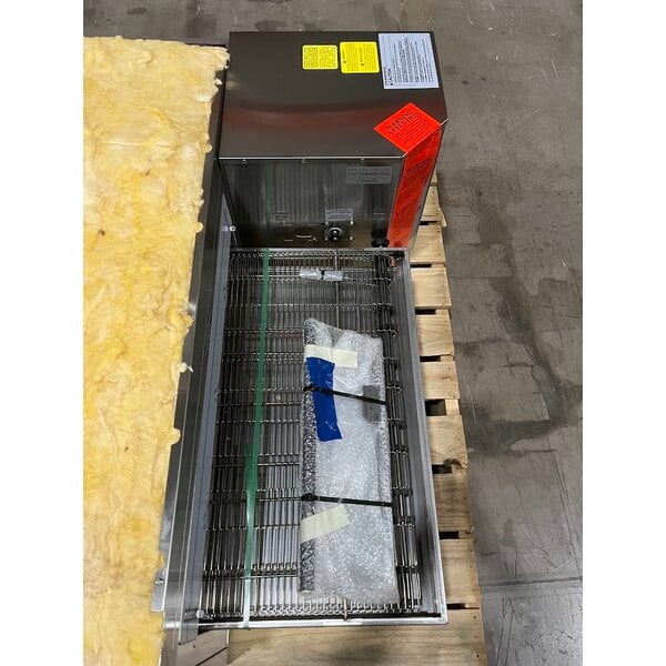 Scratch and Dent Lincoln 3240-000-N-K2302 Impinger 3240 Series FastBake Natural Gas Conveyor Oven, Bidirectional Operation - 115,000 BTU