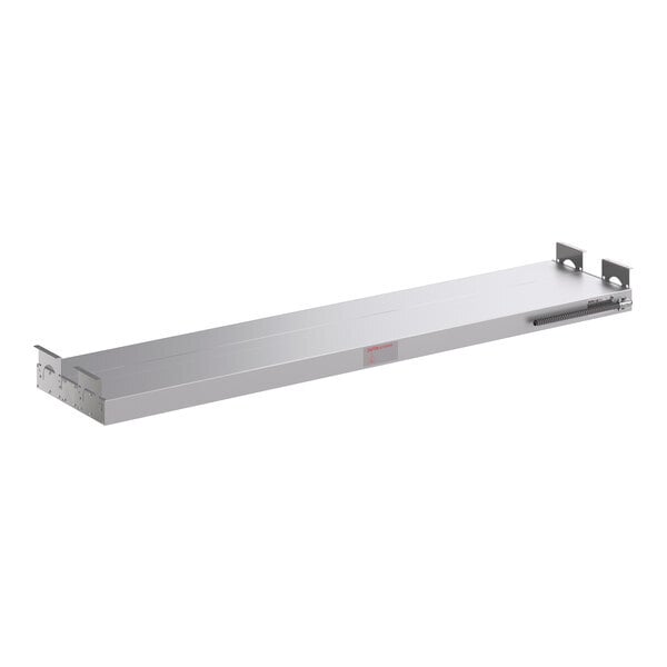 Scratch and Dent ServIt 72" Lighted Double Strip Warmer with Dual Toggle Controls - 120V, 2,740W