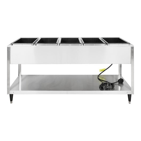 Scratch and Dent Vollrath 38215 ServeWell® SL Electric Five Pan Hot Food Table 120V - Sealed Well