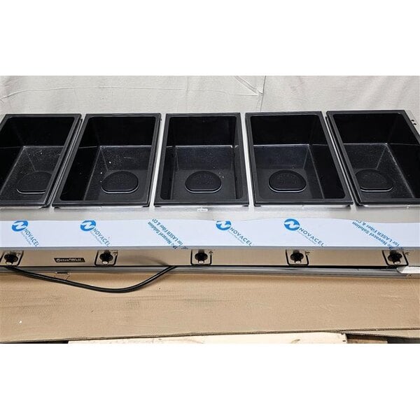 Scratch and Dent Vollrath 38215 ServeWell® SL Electric Five Pan Hot Food Table 120V - Sealed Well