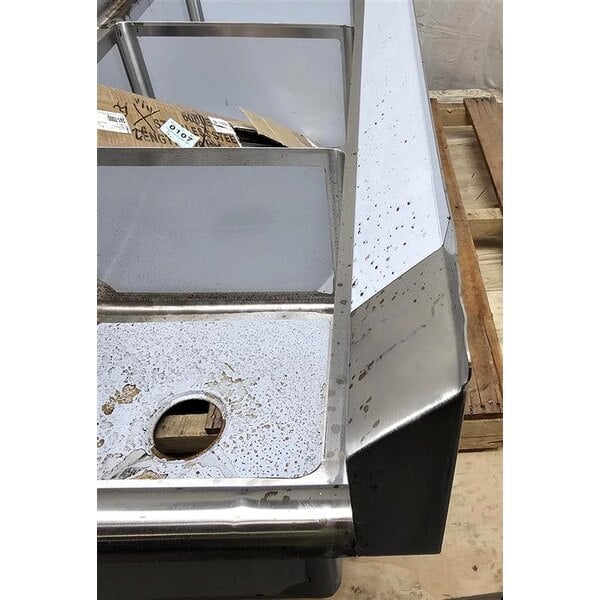 Scratch and Dent Steelton 59 1/2" Three Compartment Commercial Sink