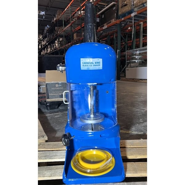 Scratch and Dent Carnival King IBS250 Block Ice Shaver - 120V, 1/3 HP