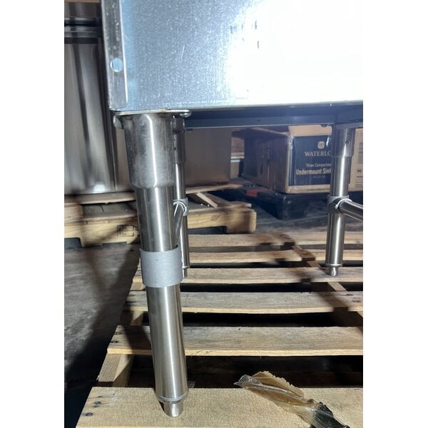 Scratch and Dent Advance Tabco PRCS-25-18 Prestige Series 25" x 18" Underbar Hand Sink with Glass Rinser and Dipper Well