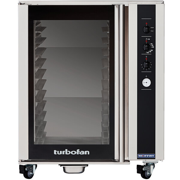Scratch and Dent Moffat USP85M12 Turbofan Full Size 12 Tray Electric Holding Cabinet / Proofer with Mechanical Controls - 110-120V