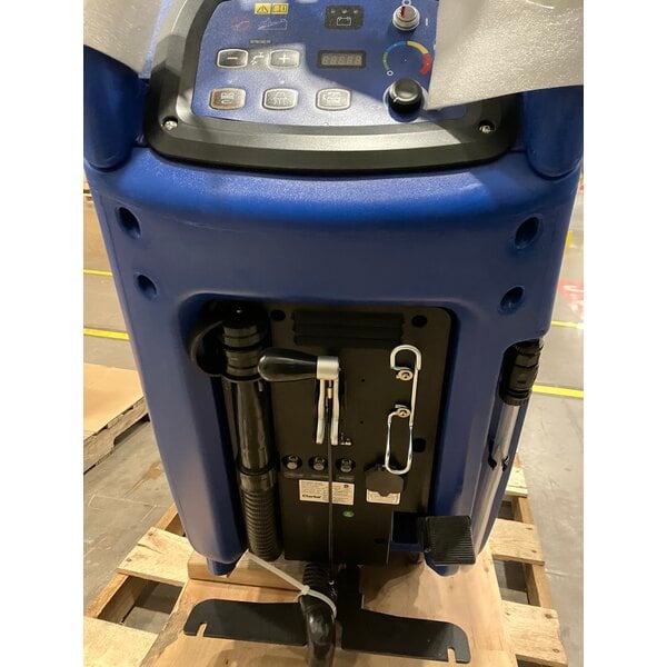 Scratch and Dent Clarke CA60 20DT 20" AGM Cordless Walk Behind Disc Floor Scrubber with Traction Drive - 16 Gallon