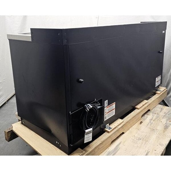 Scratch and Dent True TD-65-24-HC 64 1/2" Black Horizontal Bottle Cooler