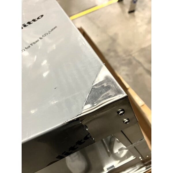 Scratch and Dent Hatco GRHD-3PD Stainless Steel Glo-Ray 45 1/2" Full Service Dual Shelf Merchandiser