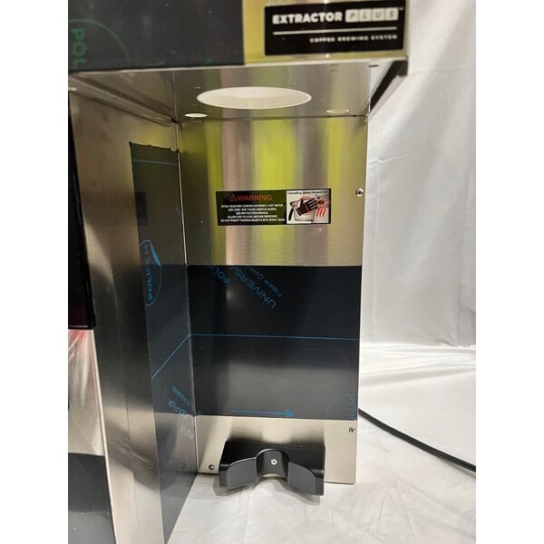 Scratch and Dent Fetco CBS-1231 Plus Series Single Automatic Digital Coffee Brewer With Plastic Brew Basket - 120V, 1500W