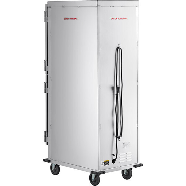 Scratch and Dent Avantco HTI-1836DC Full Size Insulated Heated Holding Cabinet with Clear Dutch Doors - 120V
