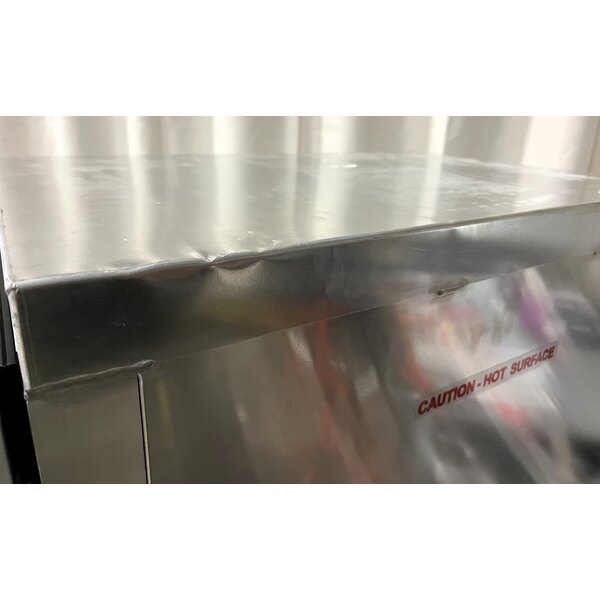 Scratch and Dent Avantco HTI-1836DC Full Size Insulated Heated Holding Cabinet with Clear Dutch Doors - 120V