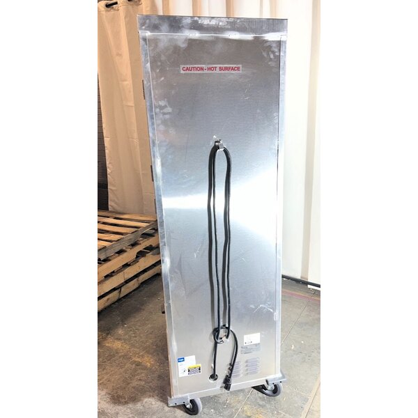 Scratch and Dent Avantco HTI-1836DC Full Size Insulated Heated Holding Cabinet with Clear Dutch Doors - 120V