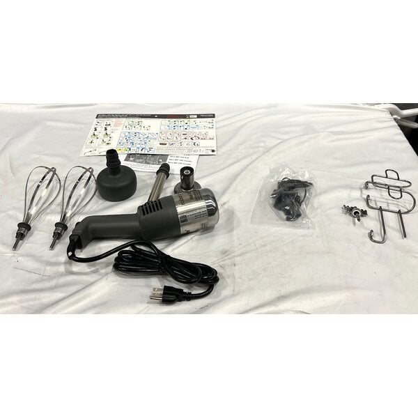 Scratch and Dent Robot Coupe MMP190 Combi Mini 8" Variable Speed Immersion Blender with 7" Whisk - 2/5 HP