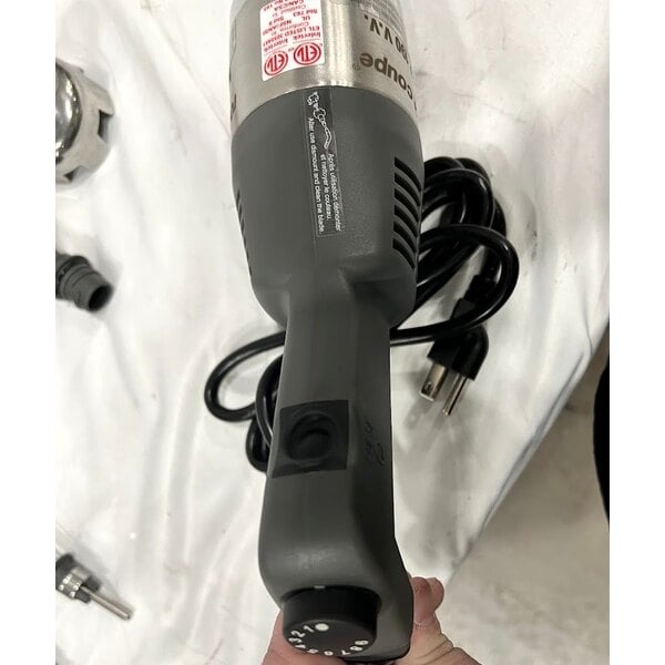 Scratch and Dent Robot Coupe MMP190 Combi Mini 8" Variable Speed Immersion Blender with 7" Whisk - 2/5 HP