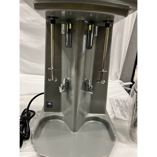 Scratch and Dent Waring WDM240TX Double Spindle Three Speed Drink Mixer with Timer - 120V, 750W