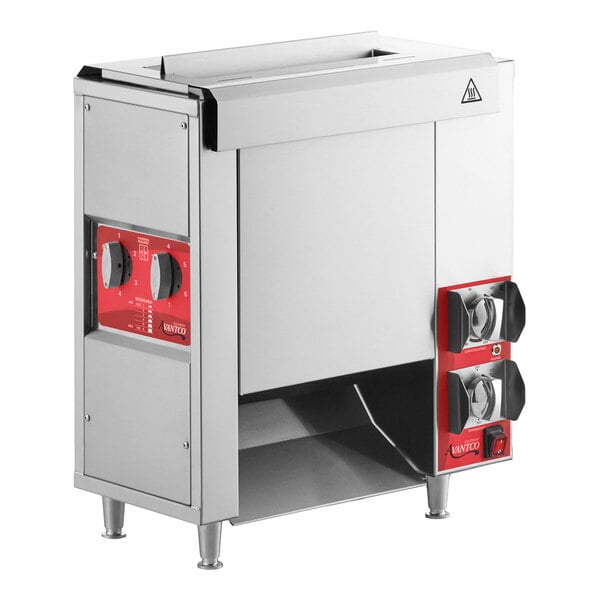 Scratch and Dent Avantco CPBTR66A Compact Vertical Contact Bun Toaster - 120V, 1,650W