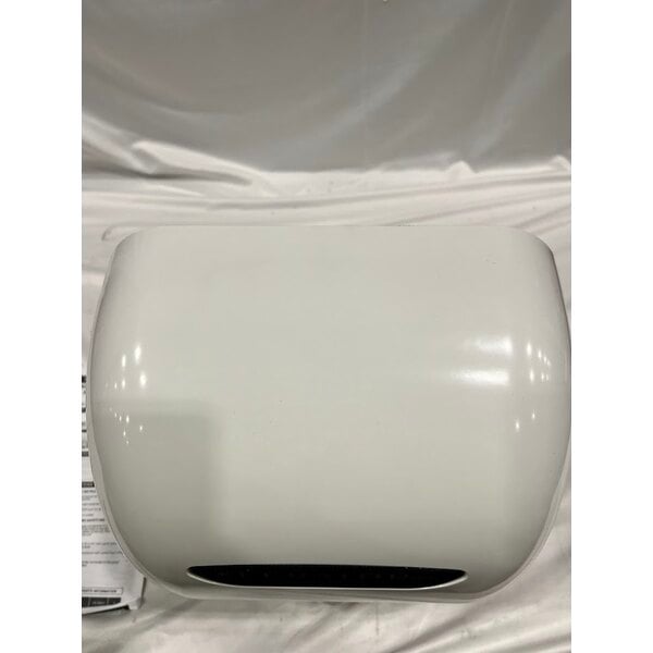 Scratch and Dent Excel XL-BW-ECO 110/120 XLERATOReco® White Thermoset Resin Cover Energy Efficient No Heat Hand Dryer - 110/120V, 500W