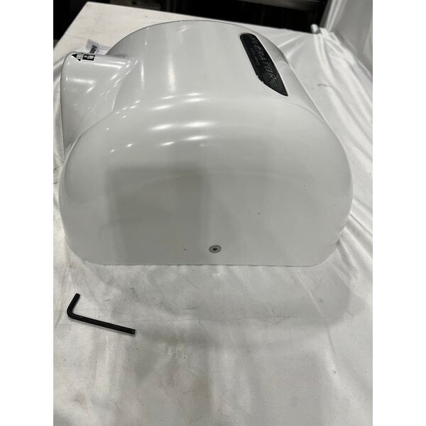Scratch and Dent Excel XL-BW-ECO 110/120 XLERATOReco® White Thermoset Resin Cover Energy Efficient No Heat Hand Dryer - 110/120V, 500W