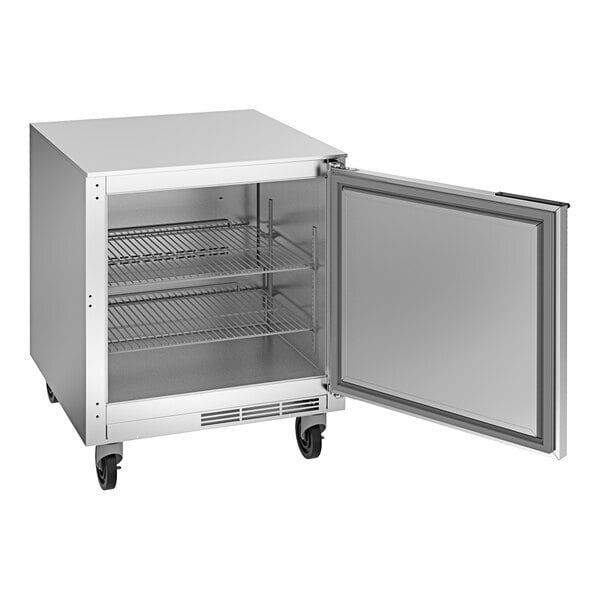 Scratch and Dent Beverage-Air UCR27AHC-104 27" Low Profile Undercounter Refrigerator