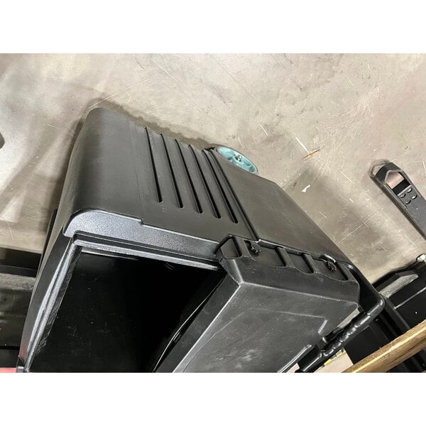 Scratch and Dent Choice 125 lb. Black Mobile Ice Bin