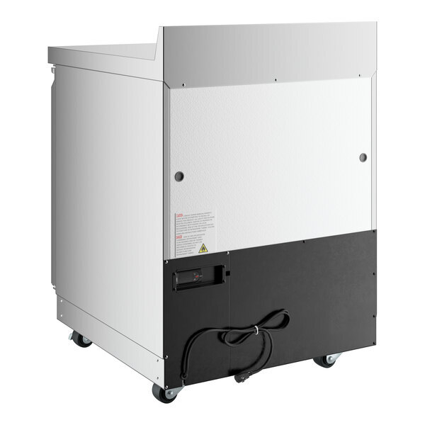 Scratch and Dent Avantco ZWT-27R-HC 27" Front Breathing Worktop Refrigerator with 3 1/2" Backsplash