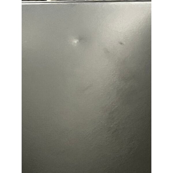 Scratch and Dent Avantco GDC-23-HC 28 3/8" Black Swing Glass Door Merchandiser Refrigerator with LED Lighting