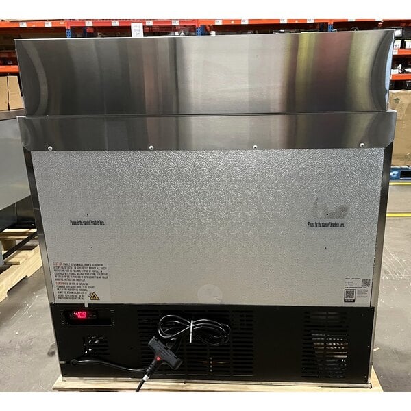 Scratch and Dent Avantco APT-36-HC 36" 2 Door Refrigerated Sandwich Prep Table