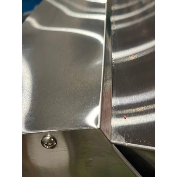 Scratch and Dent Avantco SS-PT-48-HC 46 3/4" 2 Door Stainless Steel Refrigerated Sandwich Prep Table