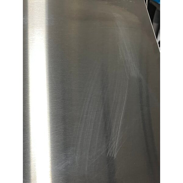 Scratch and Dent Avantco SS-PT-48-HC 46 3/4" 2 Door Stainless Steel Refrigerated Sandwich Prep Table