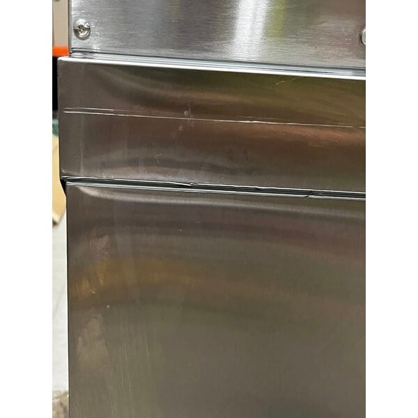 Scratch and Dent Avantco SS-PT-48-HC 46 3/4" 2 Door Stainless Steel Refrigerated Sandwich Prep Table