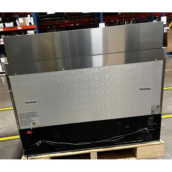 Scratch and Dent Avantco SS-PT-48-HC 46 3/4" 2 Door Stainless Steel Refrigerated Sandwich Prep Table